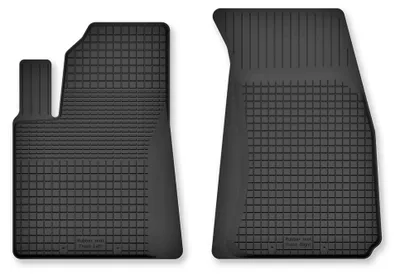 Zdjęcie produktu dla Dywaniki gumowe przednie do Tesla S I 2012-2016 (sedan) – 2 szt., czarne, dobierane – Wielganizator Semi-Universal