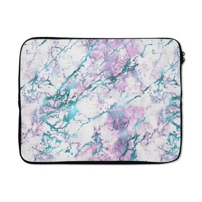 Produktbild von MuchoWow® Laptop Hülle 15 Zoll Marmor - Farbe - Luxus - Muster Laptoptasche - Laptoptasche - Sleeve - Rundum-Schutz