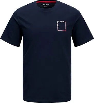 Image de Jack & Jones Verner T-shirt manches courtes bleu M Homme Bleu M