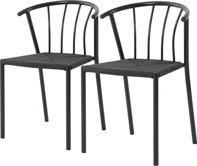 Produktbild von home24 Esszimmerstuhl - 2er-Set - Eisen