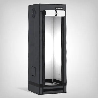 Produktbild von GrowPRO 4.0 Growbox XXS, 40x40x120cm, Ebony