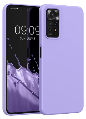 Produktbild von kwmobile Handyhülle für Xiaomi Redmi Note 11 Pro / Note 11 Pro (5G) / Note 12 Pro (4G) Hülle - Case Silikon - Kabelloses Laden - Schutzhülle Cover in