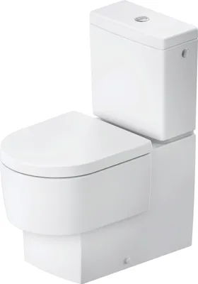 Produktbild von Duravit Stand-WC Balcoon 37x65cm, 4,5 l, riml, Abg wa, we. s-matt