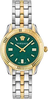 Image de Versace analogique 'Greca Time' montre femme VE6C00423