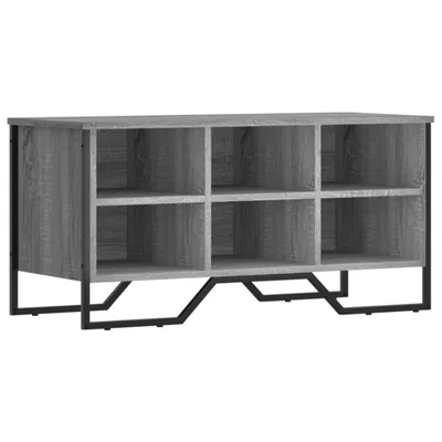 Image de Armoire à chaussures sonoma gris 90x38x45,5cm bois d'ingénierie