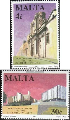 Produktbild von Briefmarken Malta 1992 Mi 900-901 (kompl.Ausg.) postfrisch Universität