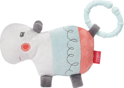 Produktbild von baby Fehn Mini-Nilpferd mit Ring Loopy & Lotta