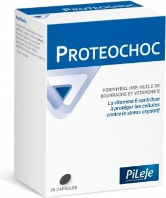 Produktbild von PiLeJE Proteochoc (Porphyra Umbilicalis Algenextrakt - Zellschutz) 36 Kapseln