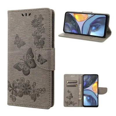 Immagine prodotto di Custodia protettiva per cellulare Motorola Moto G22, cover, custodia, bumper, colore: grigio