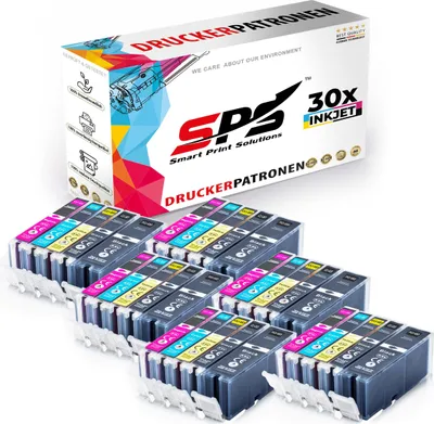 Produktbild von 30x Tinten Canon PGI-550 CLI-551 XL Multipack kompatibel für Canon Pixma IX6850