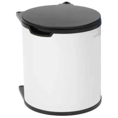 Image de Brabantia Poubelle à encastrer 15 L White