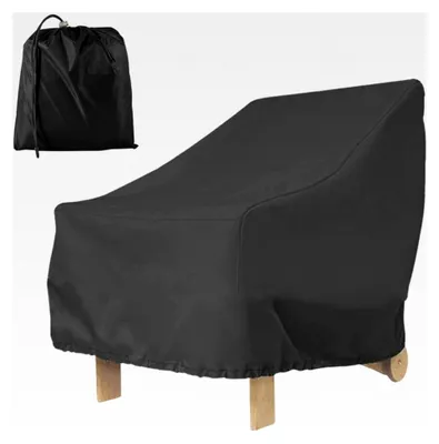 Produktbild von Abdeckung für Gartenmöbel 80 × 85 × 91 cm, Schutzhülle für Gartenstühle, 210D, wasserdicht, UV-beständig, winddicht