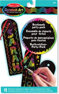 Produktbild von Melissa & Doug 15906, 4 Jahr(e), Junge/Mädchen, 99 Jahr(e), GER, Englisch, Spanisch, Französisch, Italienisch, Scratch Art, 13 Stück(e)