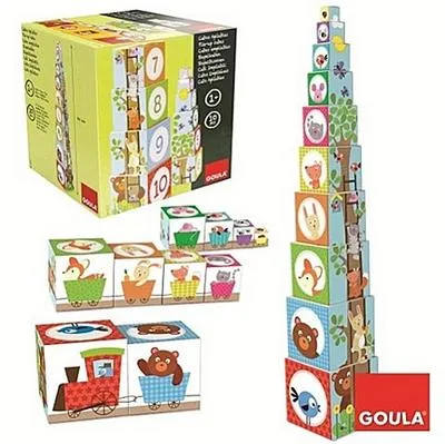 Produktbild von Goula Stapelturm Tiere