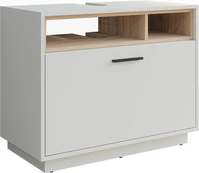 Immagine prodotto di Mobiletto Vicco Beatrice Bianco/Sonoma 80 x 64 cm con cassetto, Model 54890
