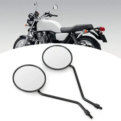 Obrázok produktu pre Sada spätných zrkadiel na motocykel (2 ks, 8 mm, okrúhle, univerzálne)