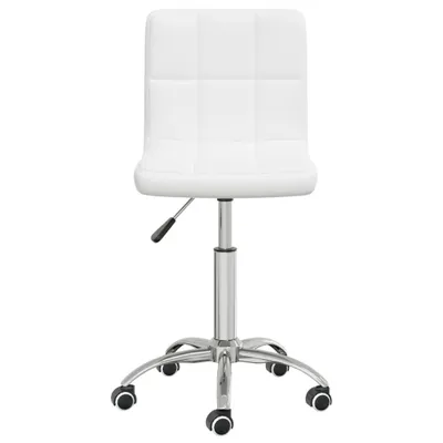 Produktbild von "Winterschlussverkauf "Gaming Chair - CLORIS - Bürostuhl - Ergonomischer und langlebig - Drehbar Weiß Kunstleder - 40 x 47 x (74,5-86) cm - NeuMöbel6552008