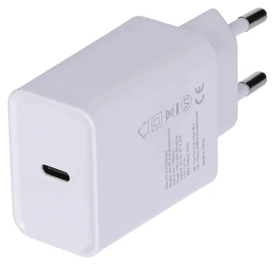 Obrázok produktu pre STK 20W USB-C rýchla nabíjačka, biela, s konektorom typu C