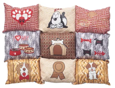 Produktbild von Hundebett mit rutschfester Unterseite, 58 × 80 cm