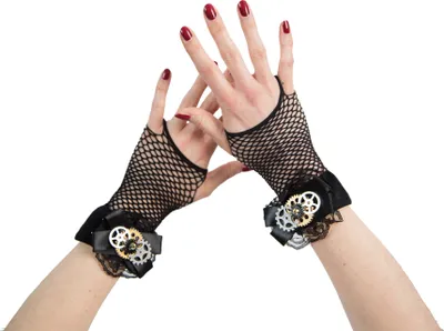 Produktbild von Netzhandschuhe Steampunk