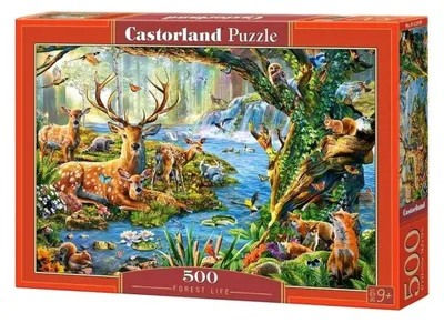 Produktbild von Castorland Forest Life, 500 Stück(e), Flora & Fauna, 9 Jahr(e)