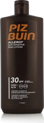 Produktbild von Piz Buin Allergy, Sonnenschutzlotion, Körper, Flasche, Feuchtigkeitsspendend, 400 ml, Unisex