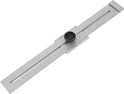 Produktbild von Anreißlineal aus Edelstahl (0šC300 mm) šC Messlehre für Holzbearbeitung