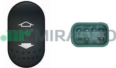 Produktbild von MIRAGLIO 121/FRI76006 Fensterheberschalter für FORD FOCUS (DAW, DBW) Vorne Rechts Fensterheber Schalter