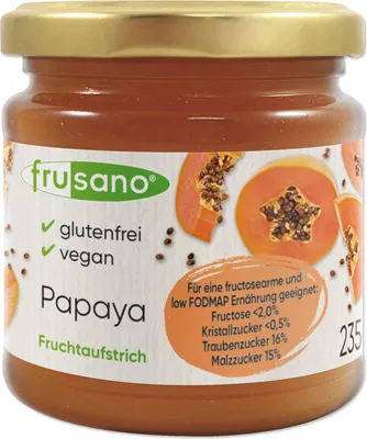 Image de Frusano Pâte à tartiner à la papaye 235g
