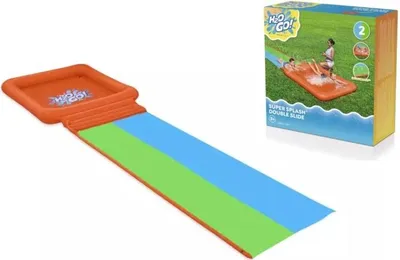 Zdjęcie produktu dla Bestway® H2OGO!® 2-osobowa zjeżdżalnia Super Splash™ 513 x 150 x 18 cm