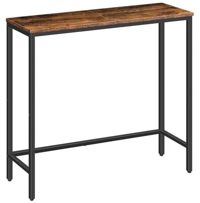 Konsole 75 cm, schmal, Industrie-Stil, Beistelltisch, Vintage