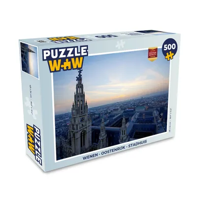 Obrázok produktu pre MuchoWow® Puzzle 500 ks Viedeň - Rakúsko - Radnica