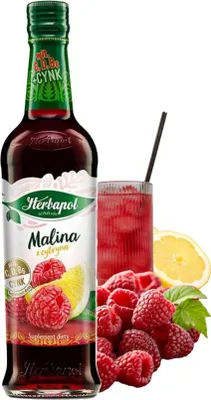 Produktbild von HERBAPOL Hallon & Citronsyrup 420ml