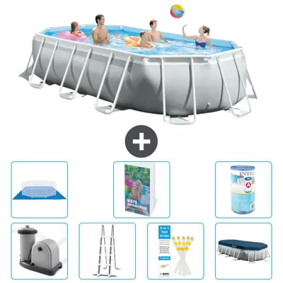 Immagine prodotto di Piscina Prism Frame ovale - 503x274x122 cm - 8 pezzi  S594