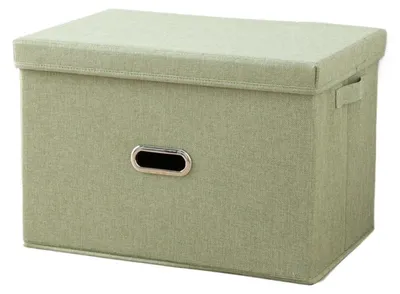 Produktbild von Set mit 4 Aufbewahrungsboxen für Kleidung und Spielzeug