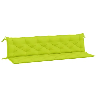 Produktbild von Gartenbank-Auflagen 2 Stk. Hellgrün 200x50x7 cm Oxford-Gewebe