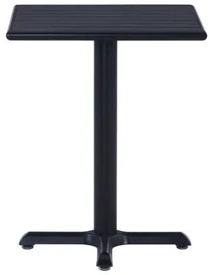 Image de Table de jardin en bois plastique durable