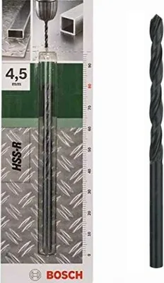 Produktbild von Bosch 2 609 255 009, Bohrer, 4,5 mm, 80 mm, Metall, Kunststoff, Edelstahl, 4,7 cm, 4,5 mm