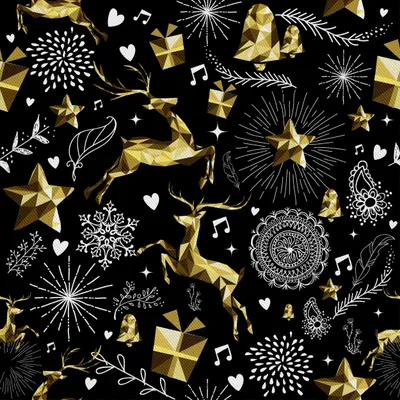 Image de OUTDOOR DÉCORDS OXFORD - motif rennes, Noël I DX113