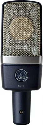 Obrázok produktu pre AKG C214, Štúdiový mikrofón, 20 - 20000 Hz, 1000 ohm, Kardioidné, Kábel, XLR-3