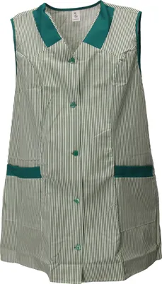 Produktbild von 7/8 Kasack kurz Schürze ohne Arm Kittel, Größe:34, Design:Design 2