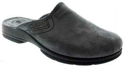 Image de Inblu PO 082 Pantoufles Homme Gris Confortables