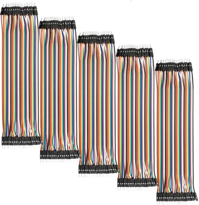 Produktbild von AZ-Delivery Weiteres Zubehör Jumper Wire Kabel 40 STK. je 20 cm M2M Male to Male kompatibel mit Arduino und Raspberry Pi Breadboard, 5x Jumper Wire