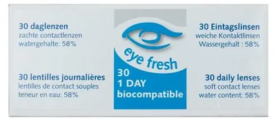 Productafbeelding van Eye Fresh Daglenzen -5.25 (30 stuks)