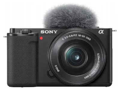 Zdjęcie produktu dla Sony α ZV-E10L, 24,2 MP, 6000 x 4000 px, CMOS, 4K Ultra HD, Ekran dotykowy, Czarny