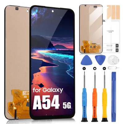 LCD-Display für Samsung Galaxy A54 5G 6,4 Zoll Schwarz