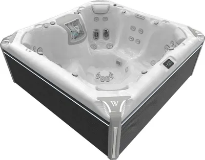 Produktbild von Wellis Elbrus Life Premium Whirlpool Außenwhirlpool 236x236x95cm für 7 Personen inkl. Thermocover