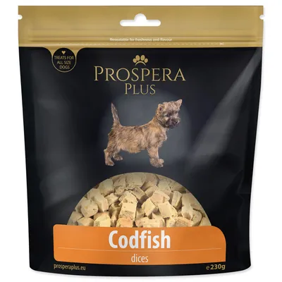 Obrázok produktu pre Delicacy Plus kocky z tresky 230 g