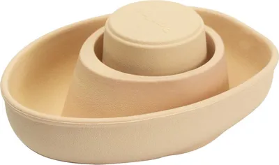 Obrázok produktu pre PlanToys drevená hračka gumový rozkladací čln pastelovo oranžová