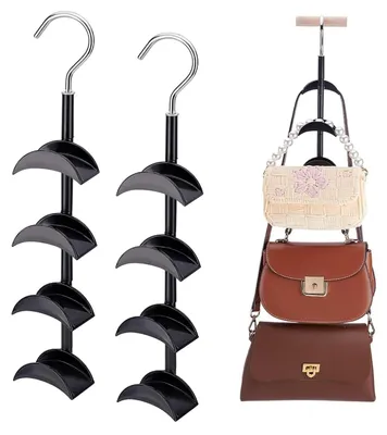 Produktbild von Omgoods – 2 Stück Handtaschen-Organizer mit 360° Drehung